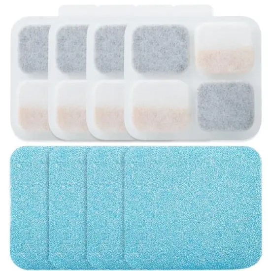 Oneisall PW07 Pet Water Fountain 4PCS Carbon Filters Replacement image {1}