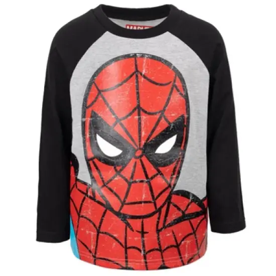 Marvel Avengers Spider-Man Jogger Pants & Raglan T-Shirt Set image {2}