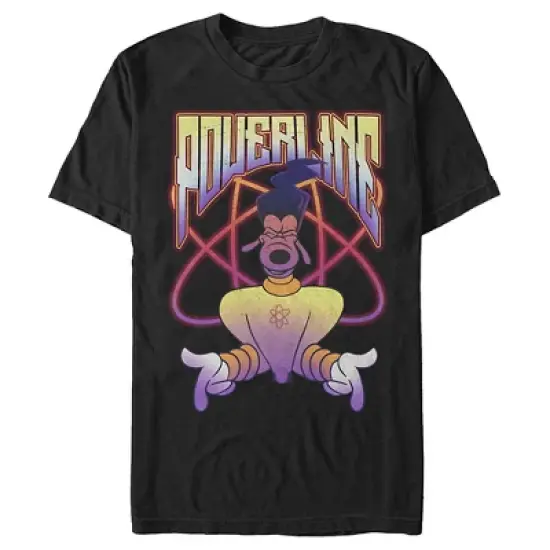 Men's A Goofy Movie Powerline Retro T-Shirt image {4}