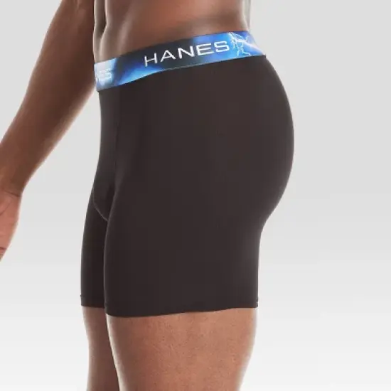 Hanes Premium Men's Performance Ultralight Boxer Briefs 3pk - Blue/Teal/Gray image {2}