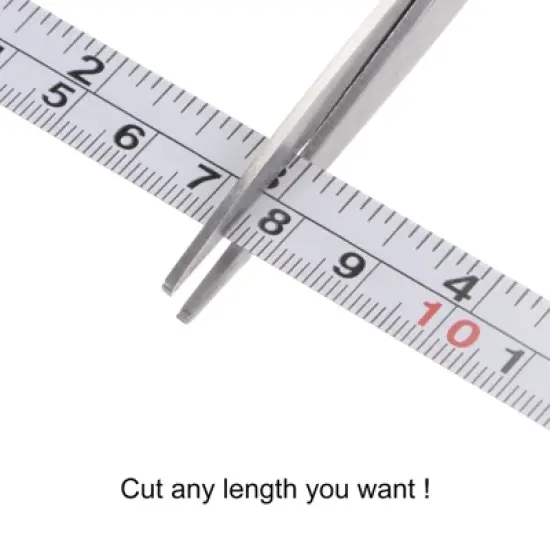 Unique Bargains Steel Left to Right Read Sticky Double Scale Tape Measure 40 Inch/1M image {4}