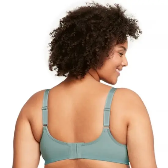 Glamorise Womens Lace Comfort WonderWire Underwire Bra 9855 Jade image {1}