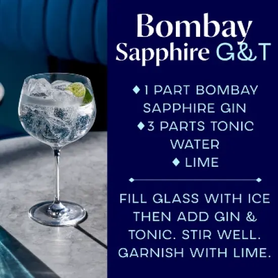 Bombay Sapphire Gin - 1.75L Bottle image {2}
