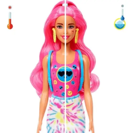 Barbie Color Reveal Neon Tie-Dye Doll image {3}