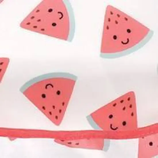 Hudson Baby Infant Girl Waterproof Polyester Bibs 10pk, Cute Fruit image {2}