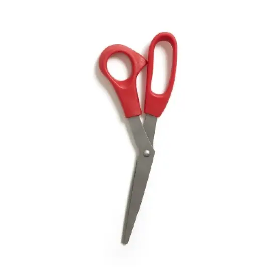 Baseline 8" Stainless Steel Scissors Red 55829 image {3}