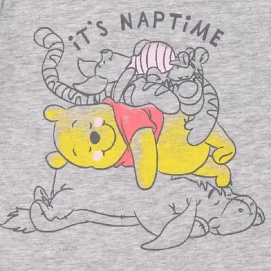 Disney Winnie the Pooh Baby Boys 3 Pack Cuddly Short Sleeve Bodysuits  image {6}