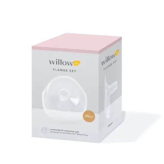 WILLOW Go Breast Pump Flange - 27mm image {2}