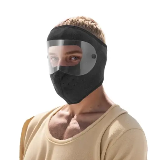 Unique Bargains Cold-proof Removable Face Mask 1 Pc image {4}