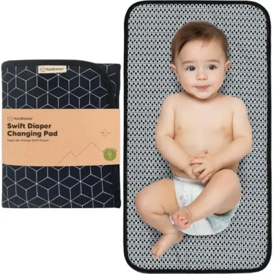 KeaBabies Swift Diaper Changing Pad, Portable Waterproof Diaper Changing Pad for Baby, Travel Changing Pad for Diaper Bag image {10}