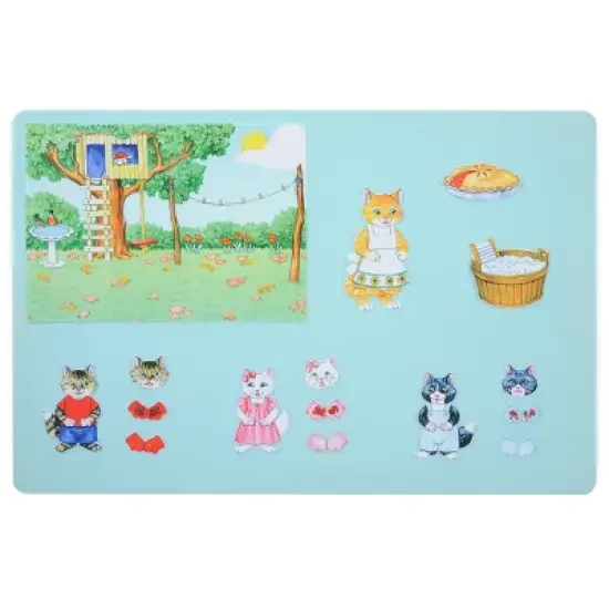Story Time Felts The Three Little Kittens Who Lost Their Mittens Felt Board - 16 Pieces image {3}