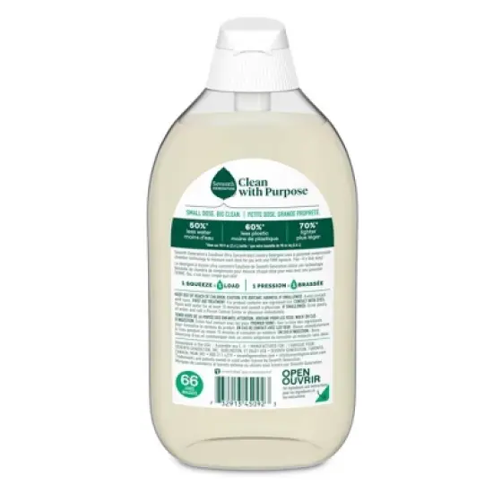 Seventh Generation EasyDose Liquid Laundry Detergent - Rose - 23.1 fl oz image {1}