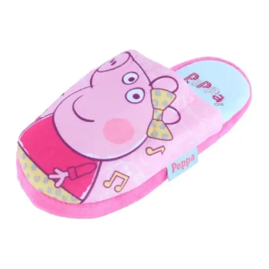 Textiel Trade Girl's Peppa Pig Slide Slippers image {1}