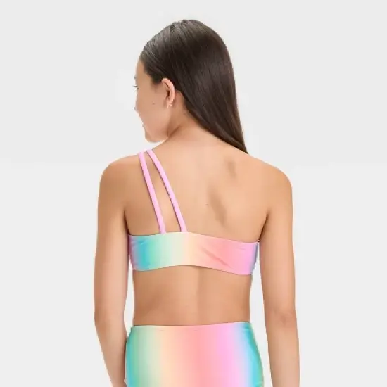 Girls' Ombre Design Bikini Swim Top - art class&trade; image {1}