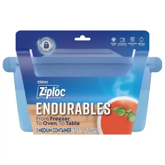 Ziploc Endurables Container - Medium &ndash; 1ct/32 fl oz image {3}