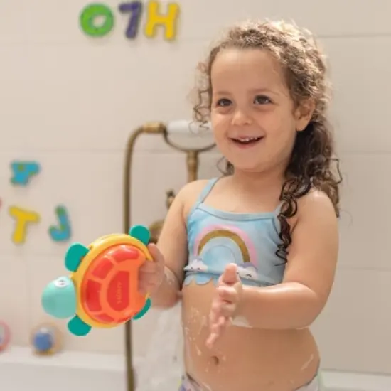 Nuby Bath Toy - Turtle Tambourine image {1}