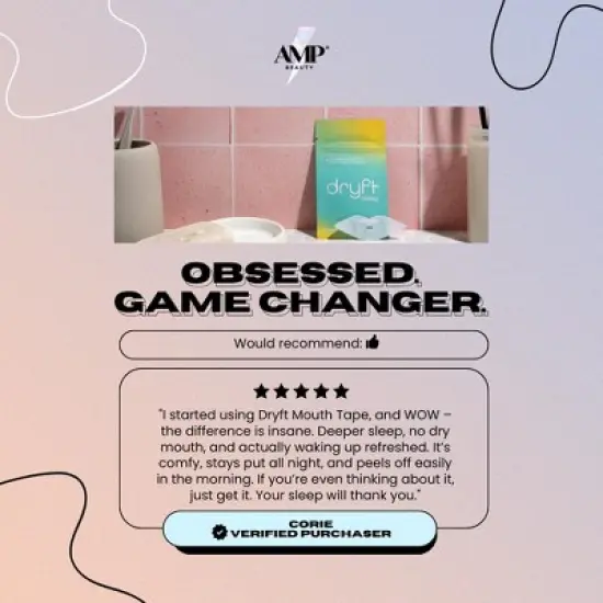 Dryft Sleep Mouth Tape- 30 pack image {10}