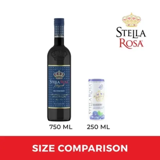 Stella Rosa Blueberry Fruit Wine - 750ml Bottle image {8}