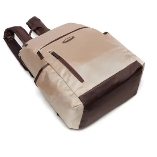 Moms Christian Mes Enfants Multi-Pockets Microfiber Baby Bag Backpack image {4}