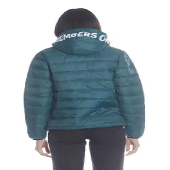 Members Only Women's Solid Packable Oversized Jacket image {2}