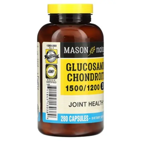Mason Natural Glucosamine Chondroitin, 280 Capsules image {3}