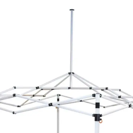 Caravan Canopy Pro 2 10 x 10 Foot Straight Leg Instant Canopy, White (3 Pack) image {5}