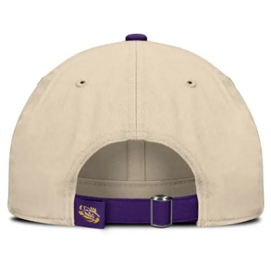 NCAA LSU Tigers Unstructured Washed Cotton Hat image {3}