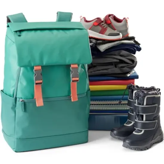 Lands' End Kids Flap Front Backpack image {5}