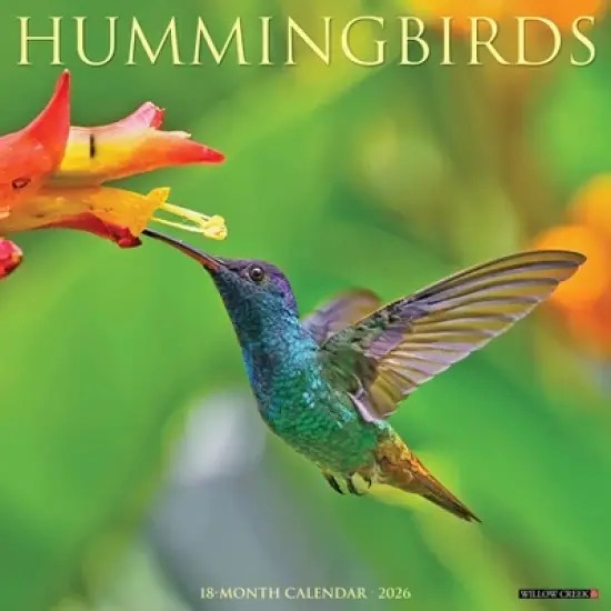 Willow Creek Press 2026 Hummingbirds Wall Calendar image {5}
