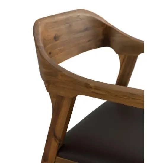 Rasmus Dining Armchair Chestnut - Boraam image {5}