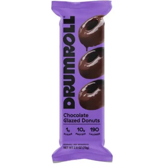 Drumroll Snacks Chocolate Glazed Mini Donuts Gluten Free - 2.6oz image {5}