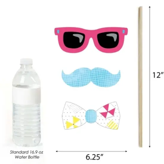 Big Dot of Happiness Make a Splash - Pool Party - Summer Swimming Party or Birthday Party Photo Booth Props Kit - 20 Count image {3}