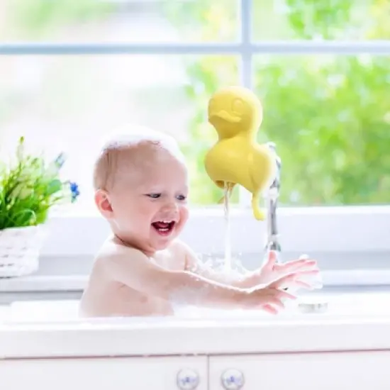 Lulyboo Duck Bath Faucet Cover - Yellow image {2}