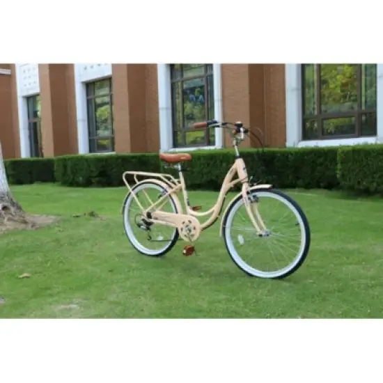 7 Speed, Steel Frame, Multiple Colors 24 Inch Ladies Bicycle image {4}