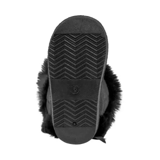 Josmo Girls Classic Simple Faux Fur Cozy Winter Boots (Toddler) image {4}