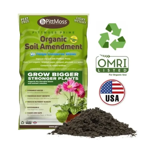 PittMoss Prime Eco-Friendly, Organic, Peat-Free Soil Conditioner image {6}