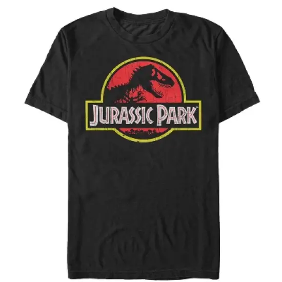 Men's Jurassic Park T Rex Logo T-Shirt image {4}