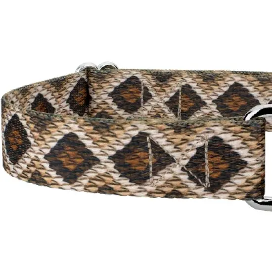 Country Brook Petz - Rattlesnake Martingale Dog Collar image {5}