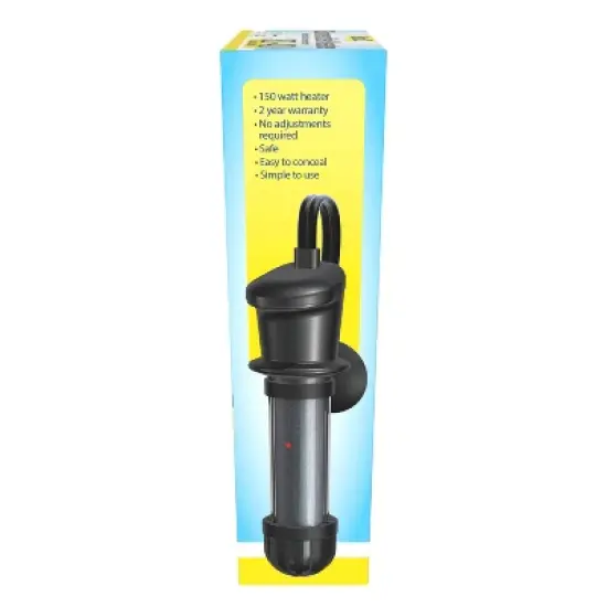 Tetra Submersible Heater 150 watts for 30 to 40gal Aquarium Parts and Accessories image {4}
