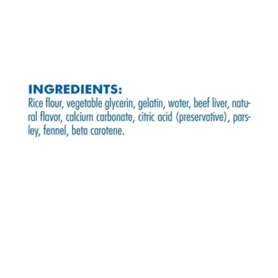 N-Bone Flossta Dual-Action Beef Liver Flavor Dental and Hard Chew Dog Treats - 6.4oz image {4}