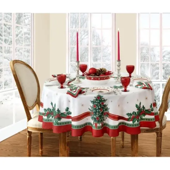 Elrene Villeroy & Boch Toy's Delight Engineered Fabric Tablecloth - Villeroy & Boch image {5}