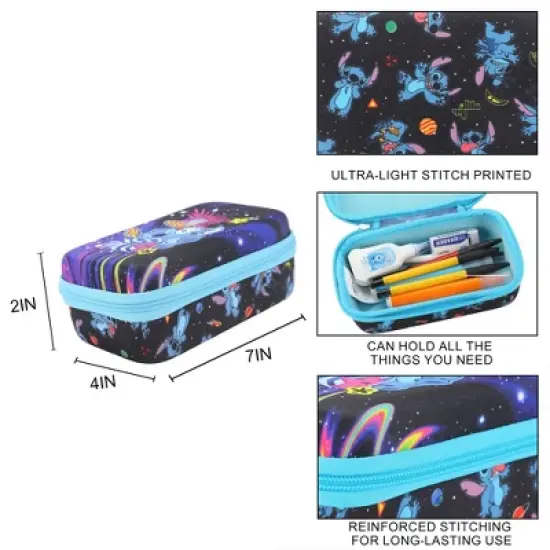 Disney Stitch Snuggling Doll Hardside Utility Case image {3}
