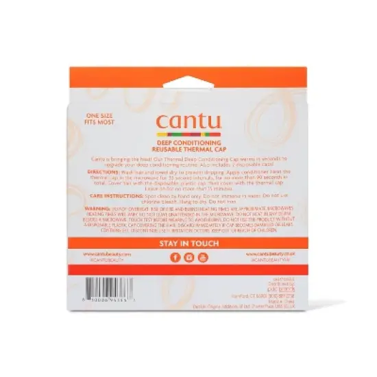 Cantu Heat Activated Treatment Hair Cap image {5}