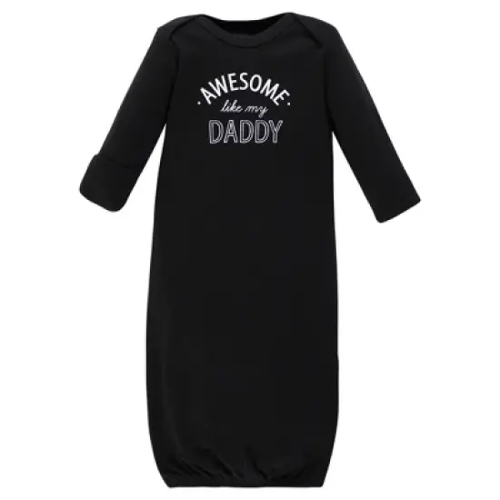 Hudson Baby Infant Boy Cotton Gowns, Mom Dad Moon And Back image {4}