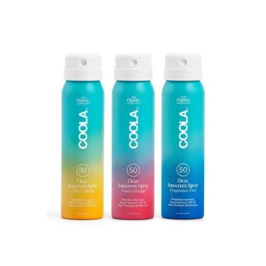Coola Travel Spray Kit - 3ct - Ulta Beauty image {1}
