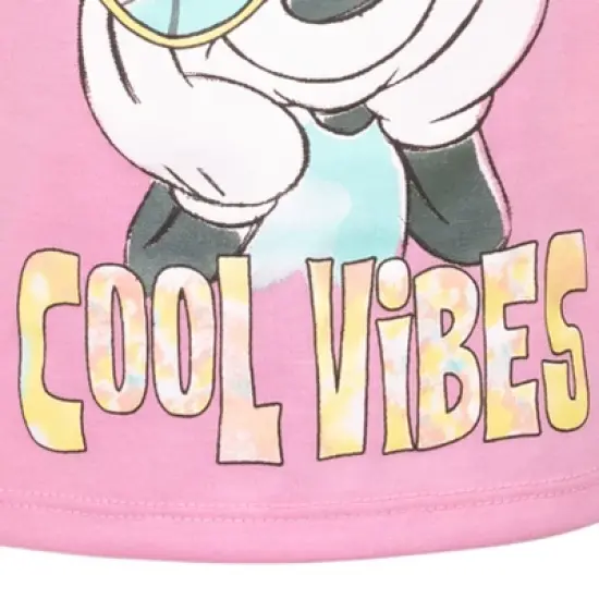 Disney Winnie the Pooh Tank Top Shirt & Mesh Shorts Yellow/Pink image {7}