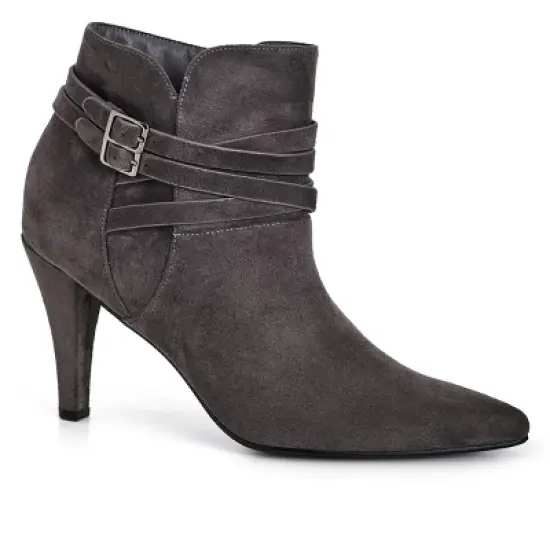 Women's Plus Size WIDE FIT Sultry Ankle Boot - steel | CITY CHIC image {3}