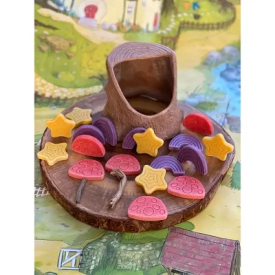 Yellow Door Scenery Stones &ndash; Fairy Tale Play, Set of 18 image {3}