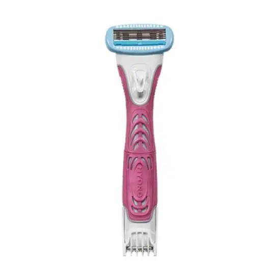 Schick Hydro Silk 5 TrimStyle Women's Razor and Bikini Trimmer - 1 Razor Handle and 1 Refill image {1}