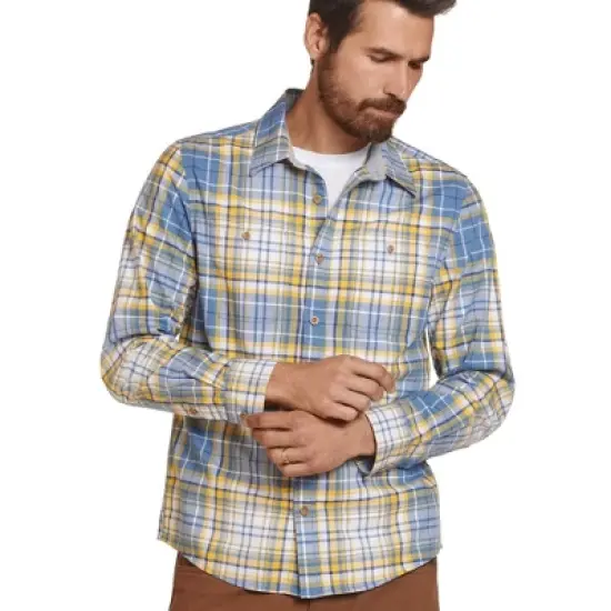 Jockey Men's Outdoors Long Sleeve Woven Button-Up Shirt image {11}